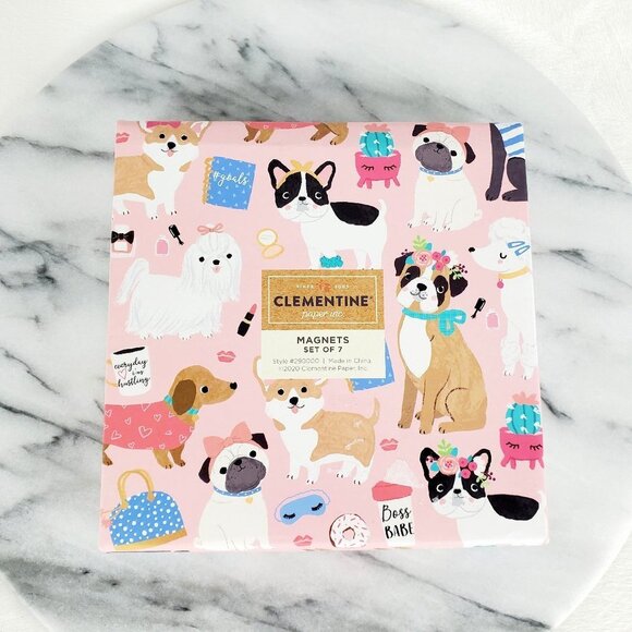 Clementine Paper Inc. Cute Collection of Puppy Dog Magnets - Picture 2 of 2